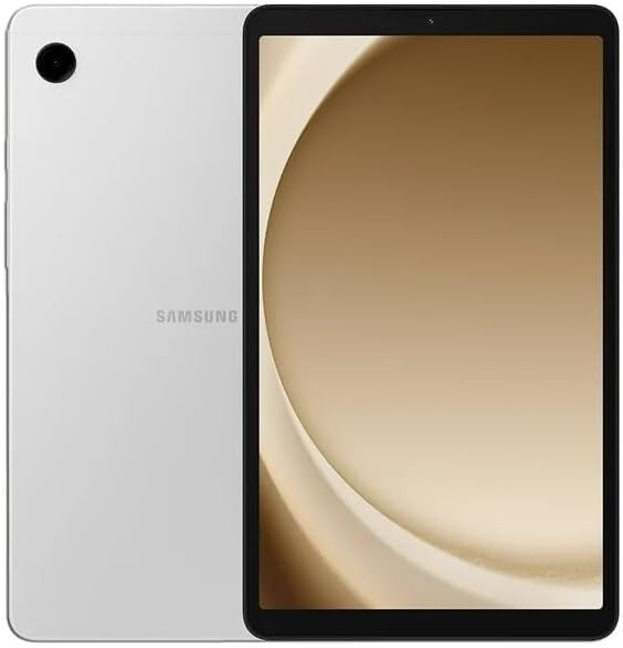 Samsung Galaxy Tab A9+ 2024 Wi-Fi Модель 11 дюймов 7040 мАч 8MP SM-X210 Латиноамериканская версия Двойная камера (с быстрым зарядным устройством) (Серебряный, 64 ГБ + 4 ГБ) - 1