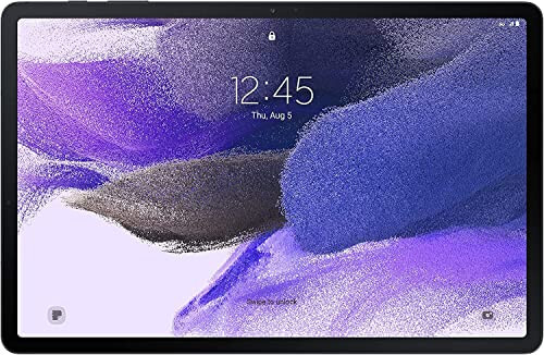 Samsung Galaxy Tab S7 FE 2021 Android Tablet 12.4” Screen WiFi 64GB S Pen Included Long-Lasting Battery Powerful Performance, Black (Renewed) - 1