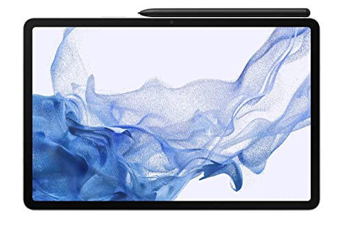 Samsung Galaxy Tab S8 Android Plansheti, 11 dyuymli LCD Ekran, 128GB Xotira, Qualcomm Snapdragon, S Qalam Kiritilgan, Kun Bo'yi Batareya Ultra Keng Kamera, DeX Ishlab Chiqarish, Kumush (Yangilangan) - 5