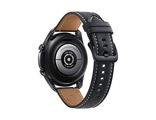 Samsung Galaxy Watch 3 (45 mm, GPS, Bluetooth) ilg'orlangan sog'liqni saqlash monitoringi, fitnessni kuzatish va uzoq muddatli batareyasi bo'lgan aqlli soat - Mistik qora (yangilangan) - 6