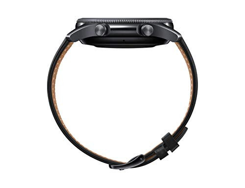 Samsung Galaxy Watch 3 (45 mm, GPS, Bluetooth) ilg'orlangan sog'liqni saqlash monitoringi, fitnessni kuzatish va uzoq muddatli batareyasi bo'lgan aqlli soat - Mistik qora (yangilangan) - 7