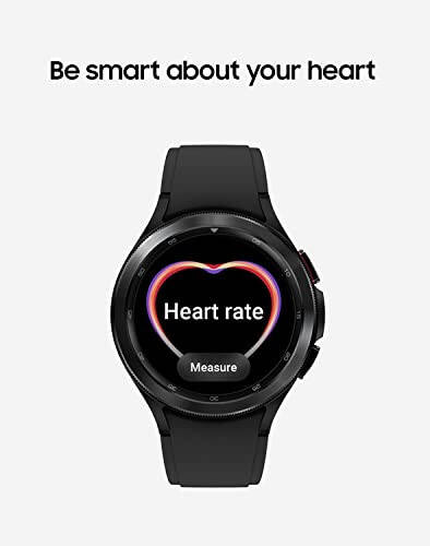 Samsung Galaxy Watch 4 Classic 46mm Akıllı Saat, ECG Monitörü, Sağlık, Fitness, Koşu, Uyku Döngüleri, GPS, Düşme Algılama, LTE, ABD Sürümü, Siyah (Yenilenmiş) - 4