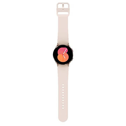 SAMSUNG Galaxy Watch 5 40mm Bluetooth Akıllı Saat, Vücut, Sağlık, Fitness ve Uyku İzleyici, Safir Kristal Cam, Gelişmiş GPS Takibi, ABD Sürümü, Pembe Altın Çerçeve, Pembe Kayış (Yenilenmiş) - 11