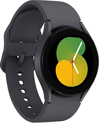 SAMSUNG Galaxy Watch 5 40mm Bluetooth Akıllı Saat, Vücut, Sağlık, Fitness ve Uyku Takibi, Geliştirilmiş Pil, Safir Kristal Cam, Gelişmiş GPS Takibi, ABD Sürümü, Gri (Yenilenmiş) - 1