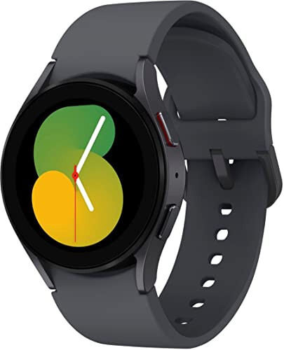 SAMSUNG Galaxy Watch 5 40mm Bluetooth Akıllı Saat, Vücut, Sağlık, Fitness ve Uyku Takibi, Geliştirilmiş Pil, Safir Kristal Cam, Gelişmiş GPS Takibi, ABD Sürümü, Gri (Yenilenmiş) - 3