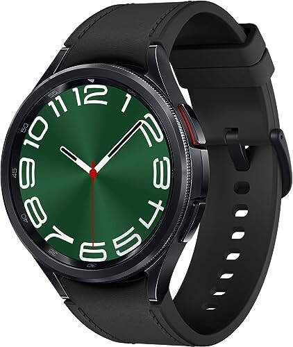 SAMSUNG Galaxy Watch 6 Classic 47mm Paslanmaz Çelik Akıllı Saat, Fitness İzleyici, Kalp Monitörü, BIA Sensörü, Bluetooth - Siyah - 10