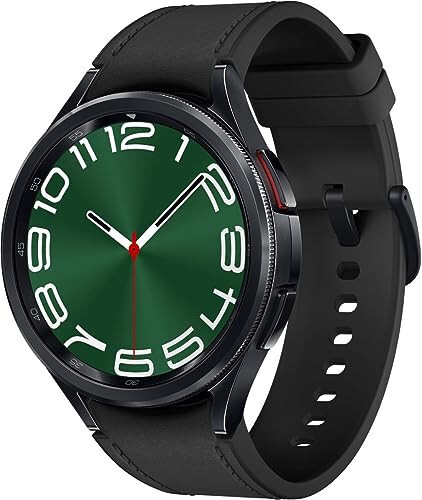 SAMSUNG Galaxy Watch 6 Classic 47mm zanglamaydigan po'latdan yasalgan aqlli soat, fitness kuzatuvchisi, yurak urishini kuzatuvchi, BIA sensori, Bluetooth — qora - 10