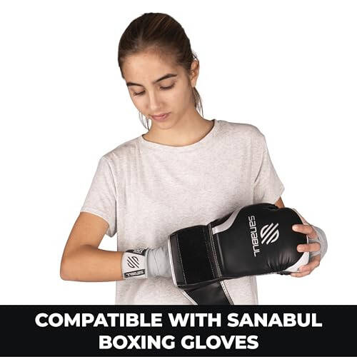 Sanabul Elastic 120 inç Boks El Bandajları | Erkek, Kadın ve Çocuklar için Boks Eldivenleri İçin Kick Boks El Bandajları | Muay Thai MMA El Bandajları - 4