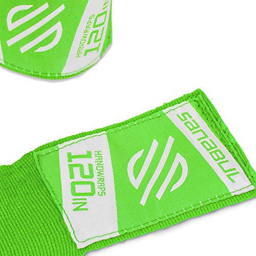 Sanabul Elastic 120 Inch Boxing Hand Wraps | Kickboxing Handwraps for Boxing Gloves for Men, Women, and Kids | Muay Thai MMA Hand Wraps - 11