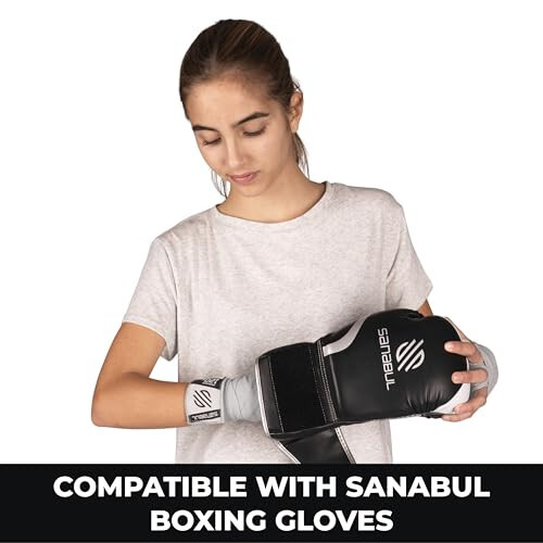 Sanabul Elastic 120 Inch Boxing Hand Wraps | Kickboxing Handwraps for Boxing Gloves for Men, Women, and Kids | Muay Thai MMA Hand Wraps - 4