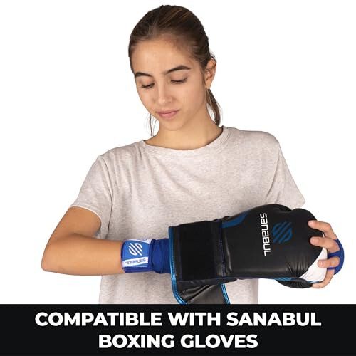 Sanabul Elastik 120 İnç Boks El Bandajları | Erkek, Kadın ve Çocuklar için Boks Eldivenleri İçin Kickboks El Bandajları | Muay Thai MMA El Bandajları - 4