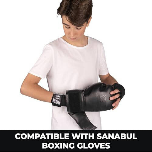 Sanabul Elastik 120 İnç Boks El Bandajları | Erkekler, Kadınlar ve Çocuklar İçin Boks Eldivenleri İçin Kickboks El Bandajları | Muay Thai MMA El Bandajları - 4