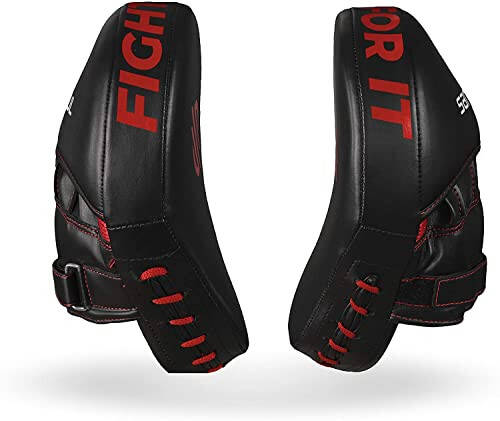 Sanabul Essential Eğri Yumruk Eldivenleri Boks ve MMA İçin | Nihai Boks Eldivenleri & Pedleri Antrenman Ekipmanları Atletler İçin | Yüksek Performanslı Odak Eldivenleri Muay Thai Pedleri Sparring & Antrenman Boks Pedleri - 4