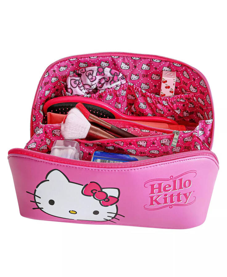 Sanrio Quilted Travel Cosmetic Bag Pink - 2