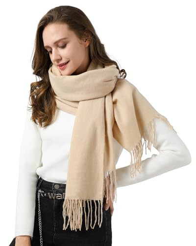 Scarfs for Women - Winter Scarf for Women Cold Weather Soft Pashmina Shawls and Wraps Scarves for Women - 1