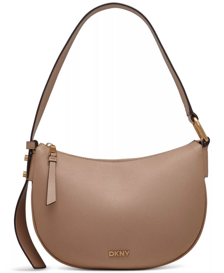 Scarlett Top Zip Shoulder Bag Cappucino - 1