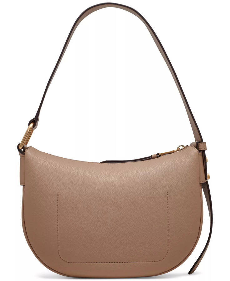 Scarlett Top Zip Shoulder Bag Cappucino - 5