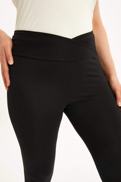 Seamless Waistband Leggings - 2