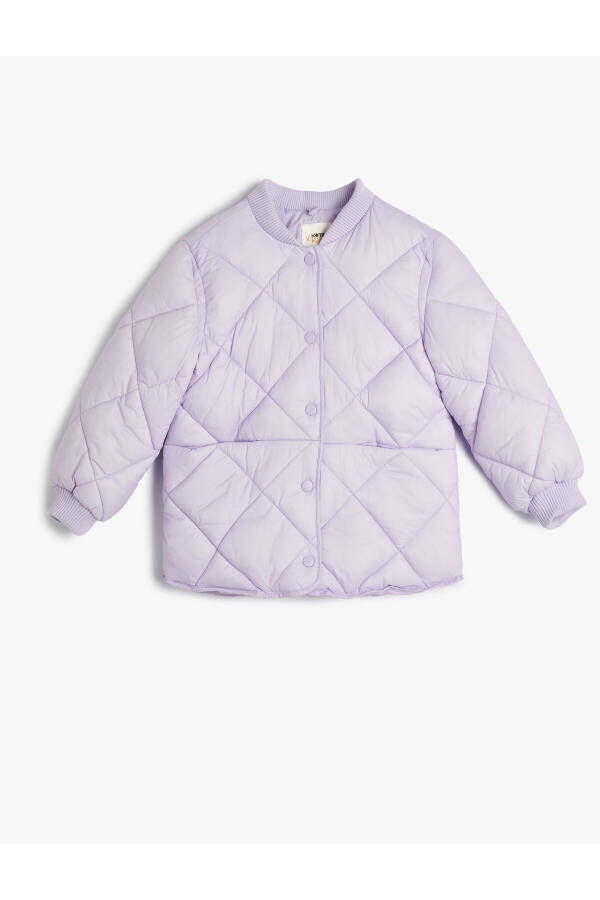 Seasonal quilted jacket with snap closure - 5