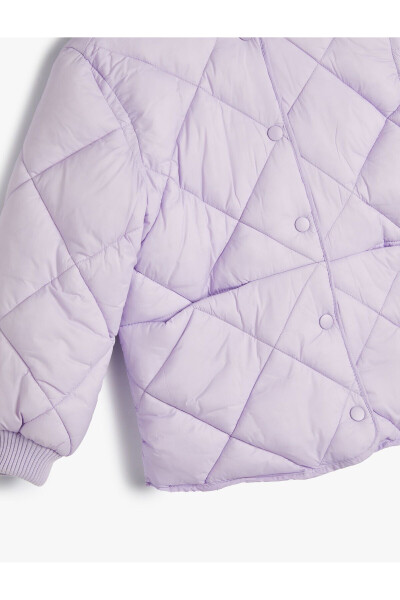 Seasonal quilted jacket with snap closure - 3