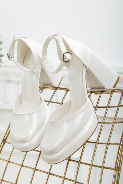 Sedef Platform Bridal Shoes - Estelle - 4