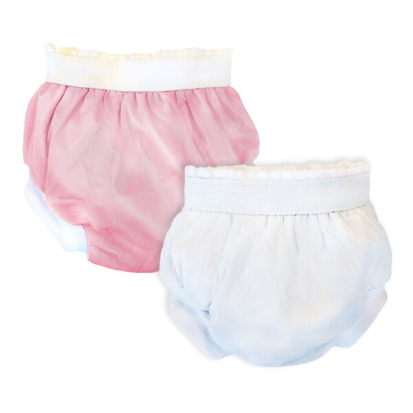 Sema Baby 2 Pack Luxury Training Pants 10-15 kg - White/Pink - 2