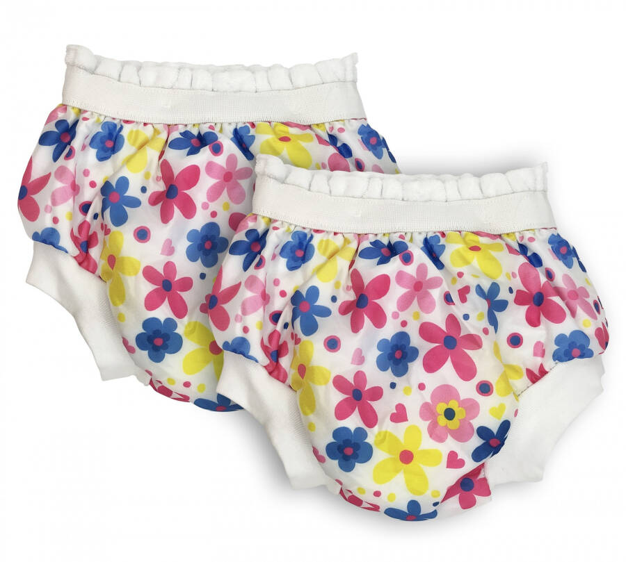 Sema Baby 2 Pack Luxury Training Pants No.1 10-15 kg - Flowers - 2