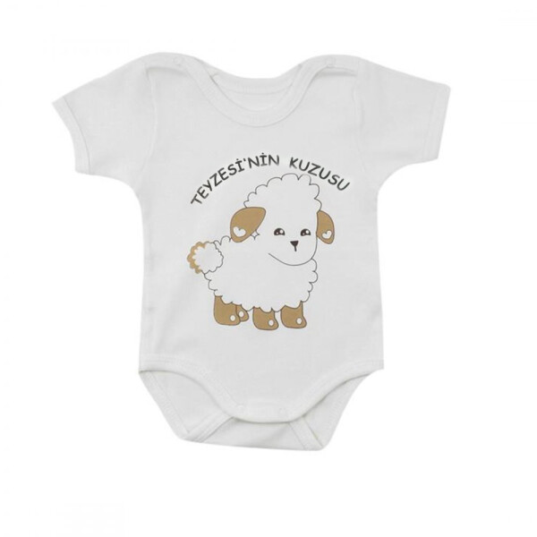 Sema Baby Aunt's Lamb Short Sleeve Bodysuit 3-6 Months - 1