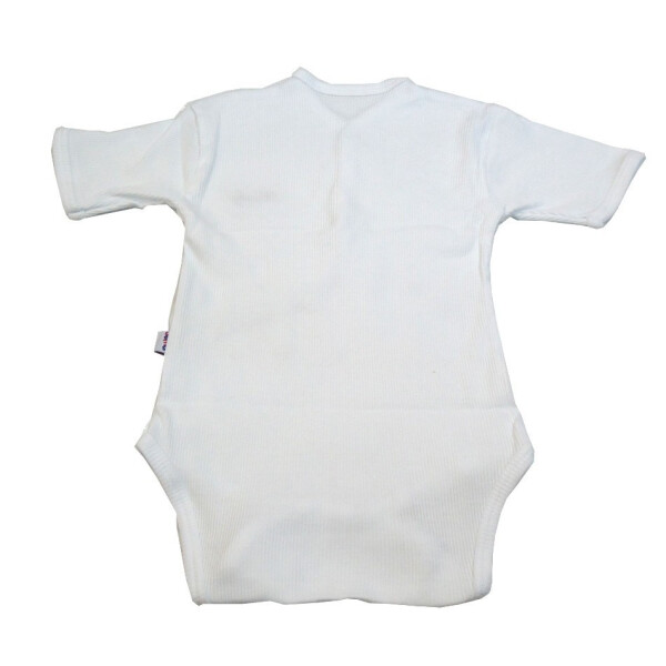 Sema Baby Half Sleeve Ribbed Bodysuit - White 18-24 Months - 3