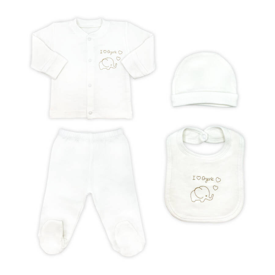 Sema Baby Organic 5 Piece Hospital Discharge Onesie Set - 1