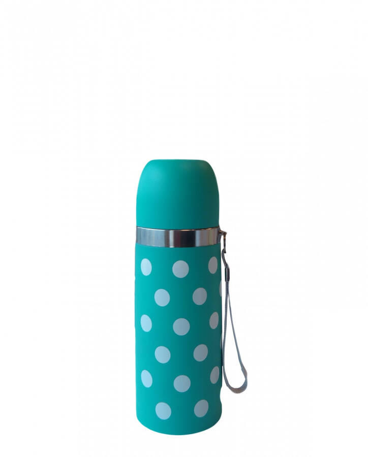 Sema Baby Polka Dot Baby Thermos 350 ml - Blue - 7