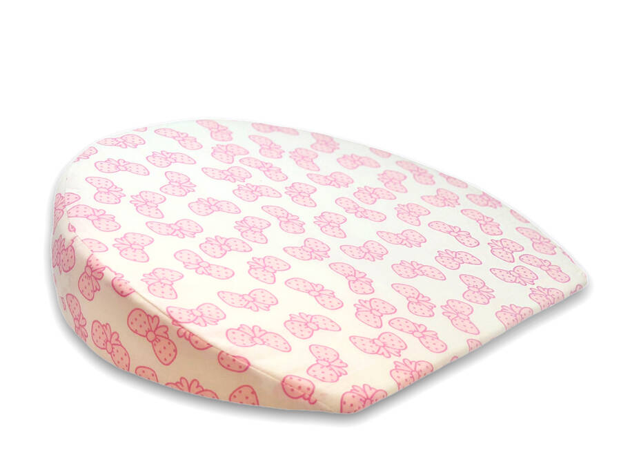 Sema Baby Tummy Time Pillow - Pink Bow - 1