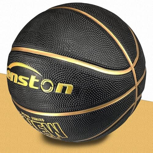 Senston 29.5'' Basketbol ochiq havoda yopiq xonada kauchuk basketbol to'pi rasmiy o'lchami 7 ko'cha basketboli nasos bilan - 4