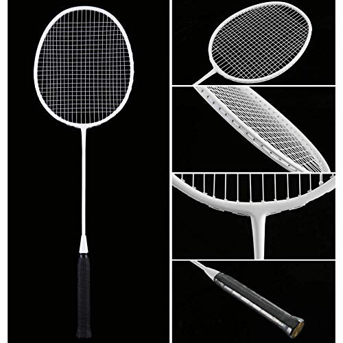 Senston Badminton Racket, Lightweight Badminton Rackets Set with 6 Nylon Shuttlecocks for Outdoor, Backyards, Gym, Pack of 4 - 9