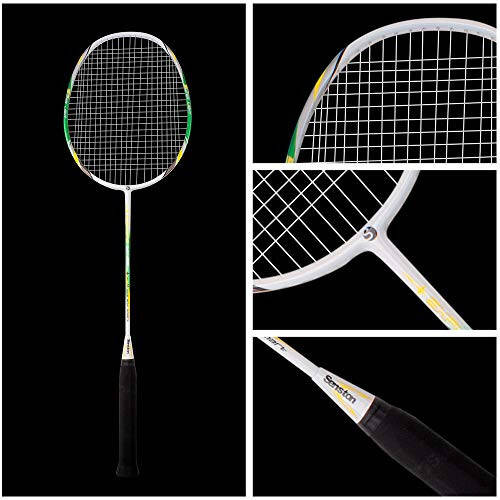 Senston Badminton Raket Seti 2'li, Grafit Saplı Badminton Raketleri, Badminton Çantası, 2 Badminton Topu, 2 Raket Tutacağı Dahil - 9