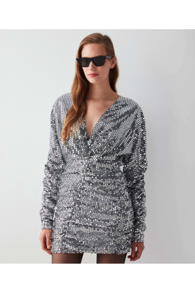 Sequin Mini Dress - 3