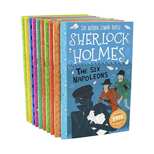 Ser Artur Konan Doyl Sherlock Xolms Bolalar Kolleksiyasi (2-Seriya) - Sir, Shovqin va Xaos (Oson Klassikalar) 10 Kitob Quti To'plami (Sherlock Xolms To'plami 2: Sir, Shovqin va Xaos) - 5