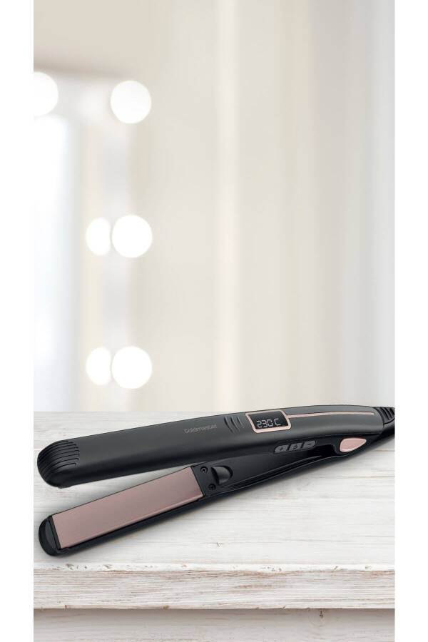 Serra Digital Display Keratin Ceramic Thin Plate Hair Straightener and Styler - 31