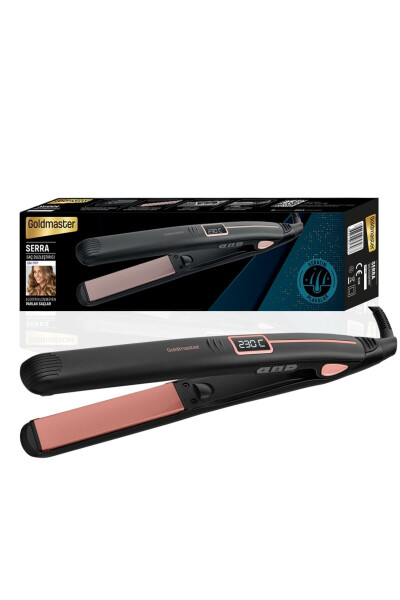 Serra Digital Display Keratin Ceramic Thin Plate Hair Straightener and Styler - 32