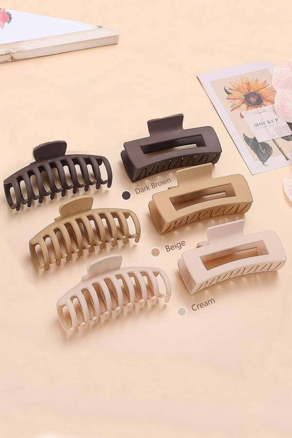 Set of 6 Hair Clips - 1