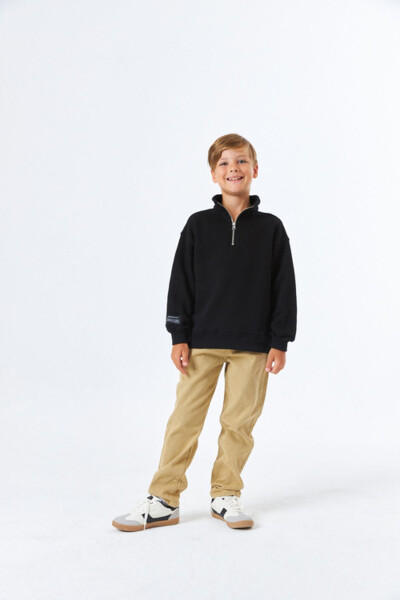 SGE-1337 SERBEND KIDS ERKEK ÇOCUK DİK YAKA OKUL SWEATSHIRT - 4