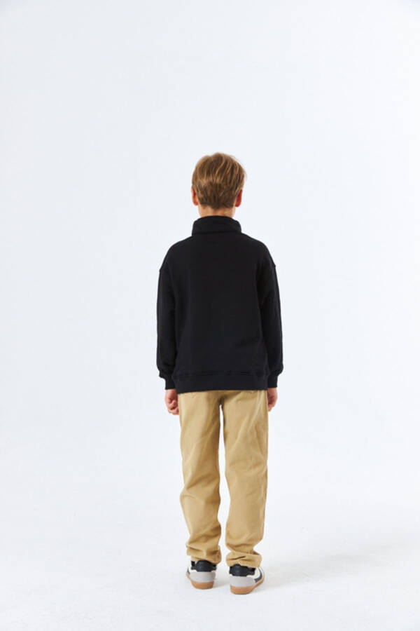 SGE-1337 SERBEND KIDS ERKEK ÇOCUK DİK YAKA OKUL SWEATSHIRT - 5