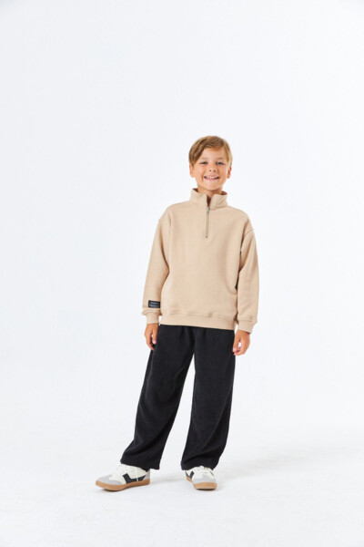 SGE-1337 SERBEND KIDS ERKEK ÇOCUK DİK YAKA OKUL SWEATSHIRT - 3