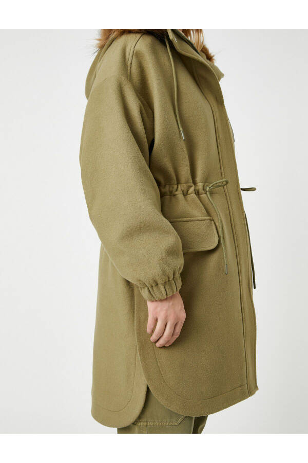 Shahika Ercümen X Hooded Oversize Cashmere Coat - 6