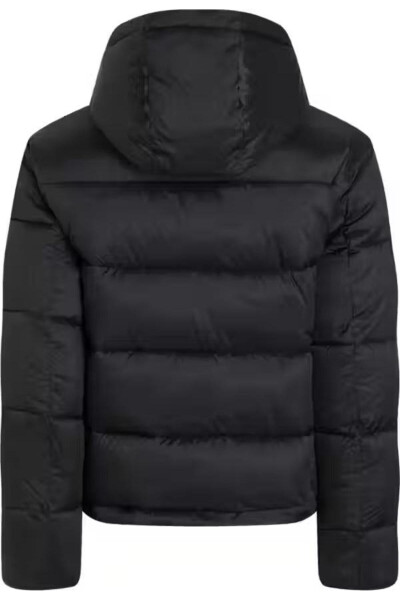 SHINY MONOLOGO ND SHORT PUFFER - 2