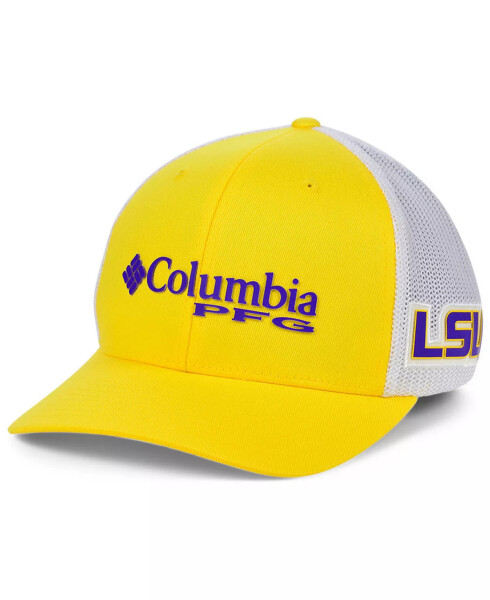 Шляпа LSU Tigers PFG Stretch Cap Золотая/Белая - 1