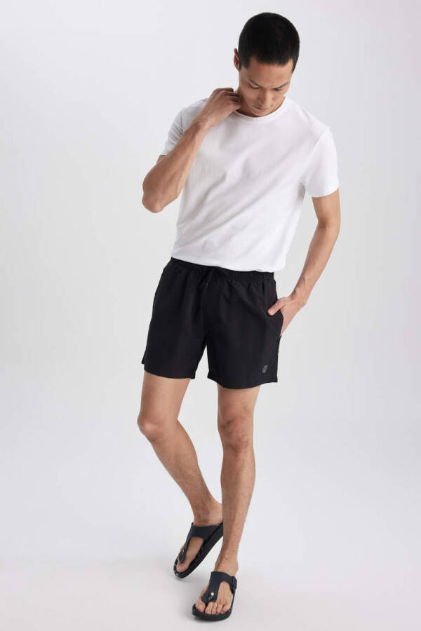 Short Basic Swim Shorts Black - 8