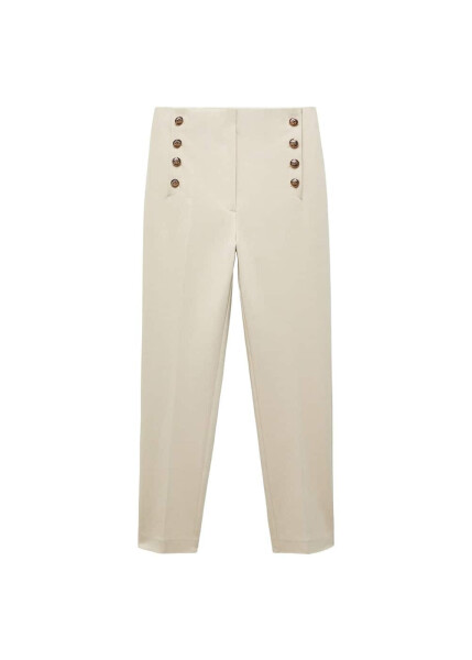 Short buttoned trousers - 49