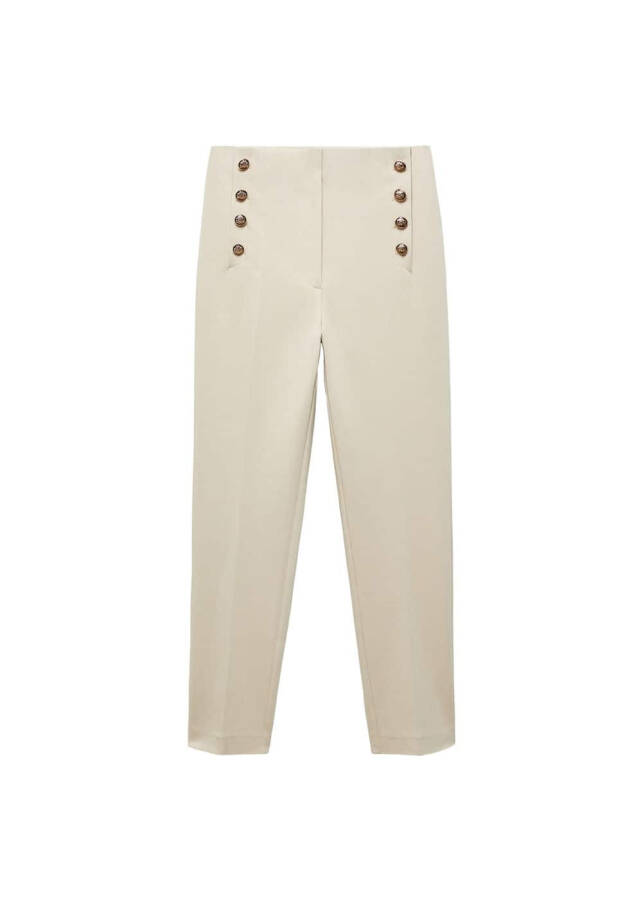 Short buttoned trousers - 49