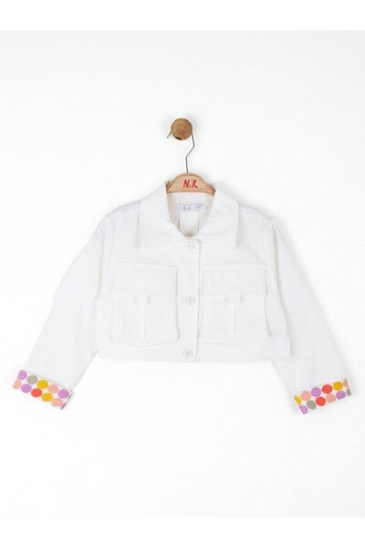 Short Cotton Jacket for Girls - 8